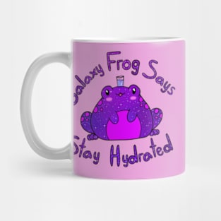 Stay Hydrated Frog (purple) Mug